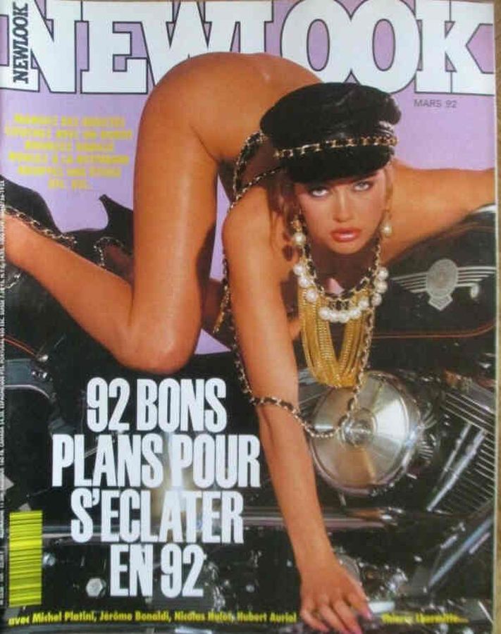 NEWLOOK magazine side cover Issue 104  March 1992