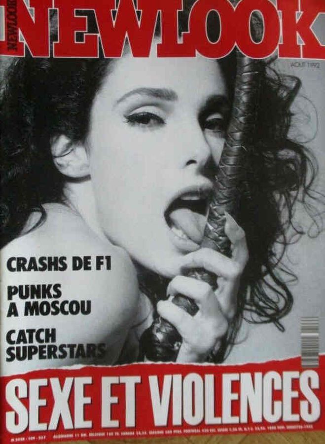 NEWLOOK magazine side cover Issue 109  August 1992