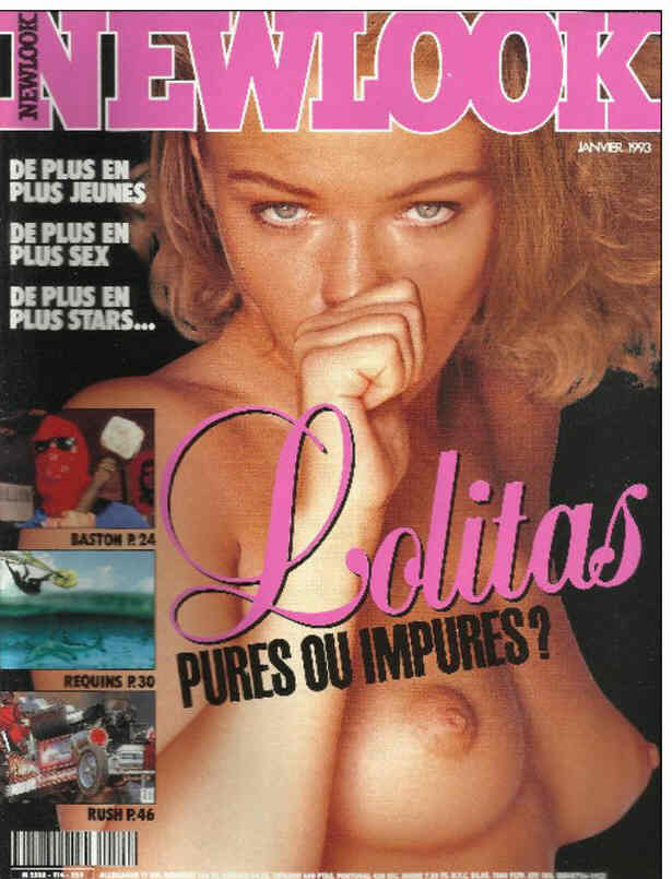 NEWLOOK magazine side cover Issue 114  January 1993