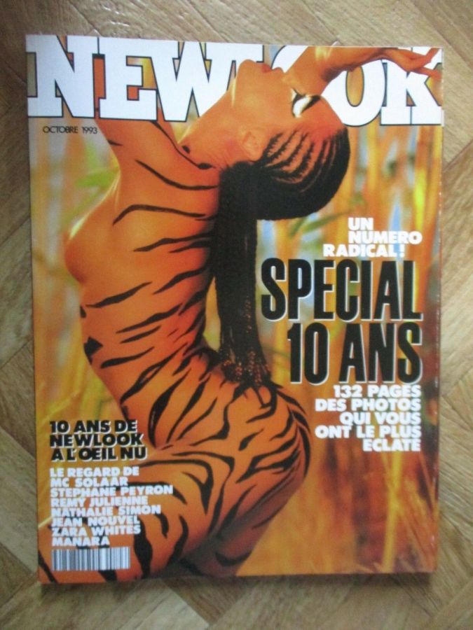 NEWLOOK magazine side cover Issue 123  October 1993
