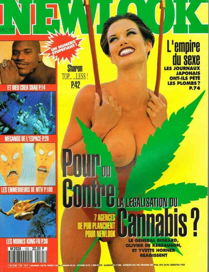 NEWLOOK magazine side cover Issue 125  December 1993