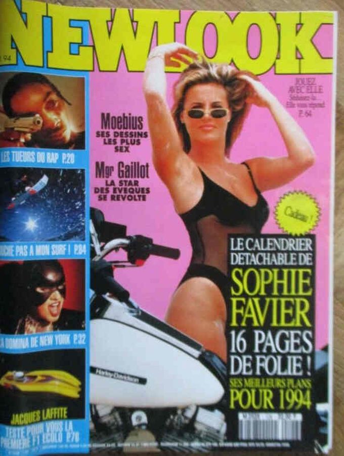 NEWLOOK magazine side cover Issue 126  February 1994