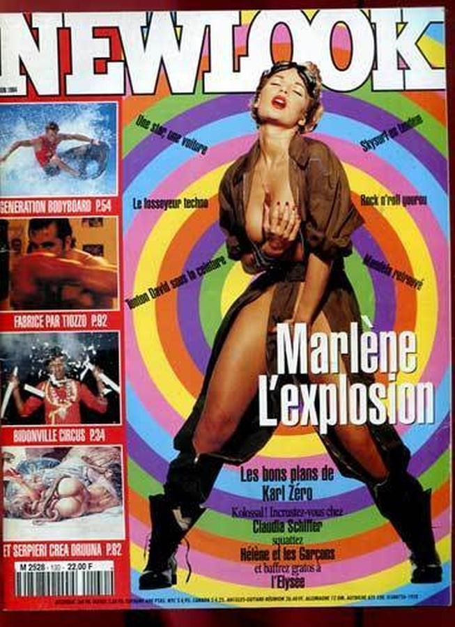 NEWLOOK magazine side cover Issue 130  June 1994