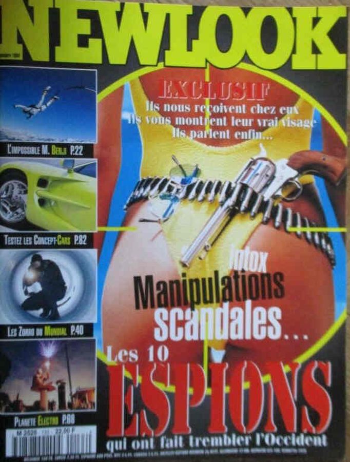 NEWLOOK magazine side cover Issue 133  September 1994