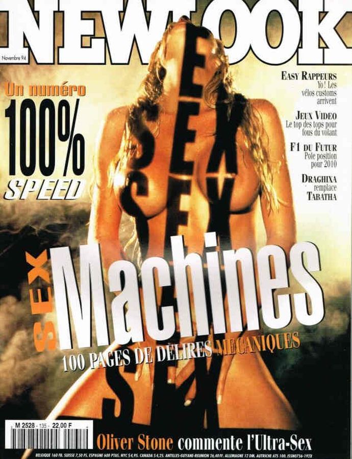 NEWLOOK magazine side cover Issue 135  November 1994