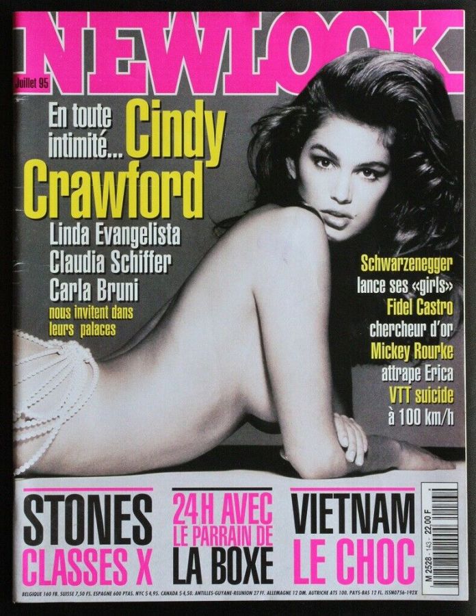 NEWLOOK magazine side cover Issue 143  July 1995