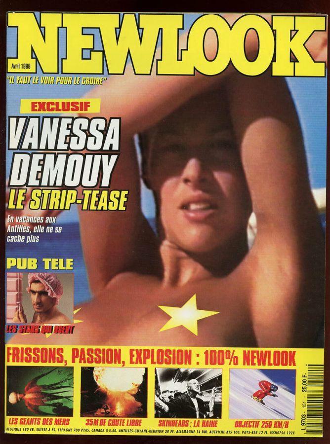 NEWLOOK magazine side cover Issue 151  April 1996
