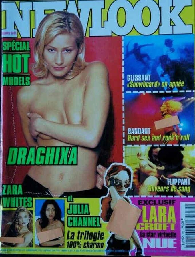 NEWLOOK magazine side cover Issue 171  December 1997