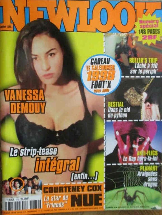 NEWLOOK magazine side cover Issue 172  January 1998