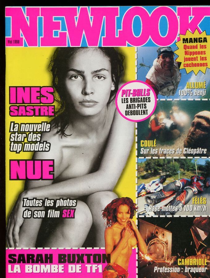 NEWLOOK magazine side cover Issue 176  May 1998