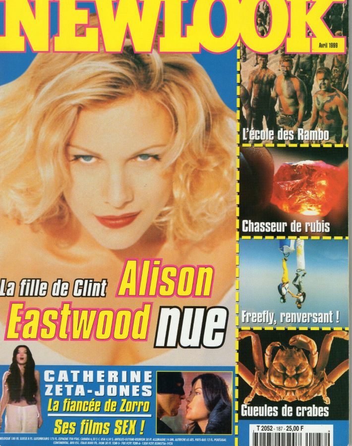 NEWLOOK magazine side cover Issue 187  April 1999
