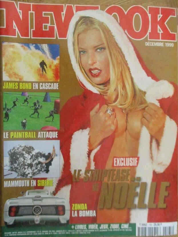 NEWLOOK magazine side cover Issue 195  December 1999