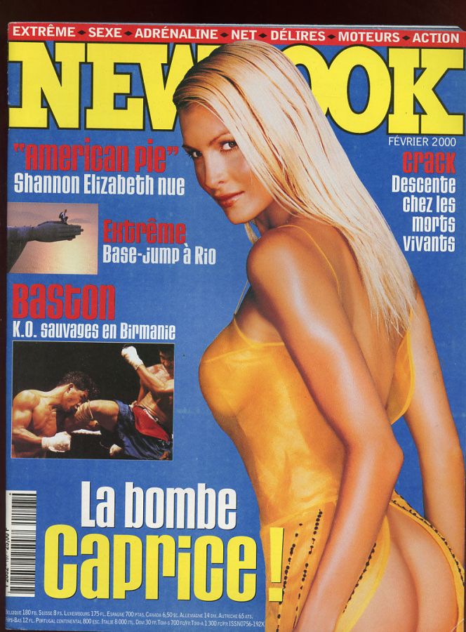 NEWLOOK magazine side cover Issue 197  February 2000