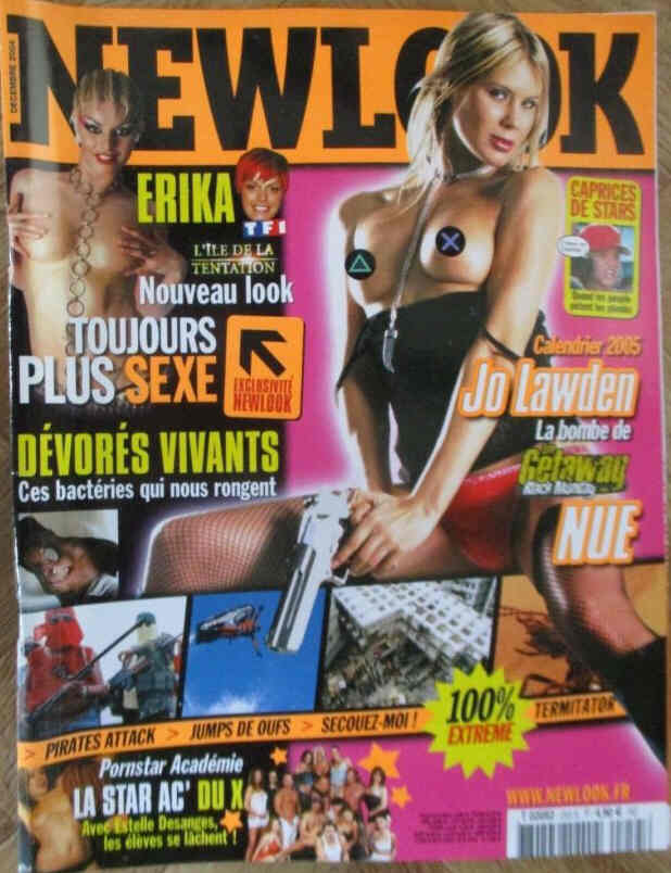 NEWLOOK magazine side cover Issue 255  December 2004