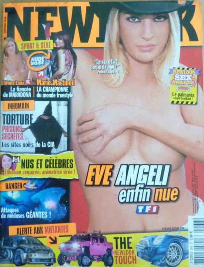 NEWLOOK magazine side cover Issue 268  January 2006