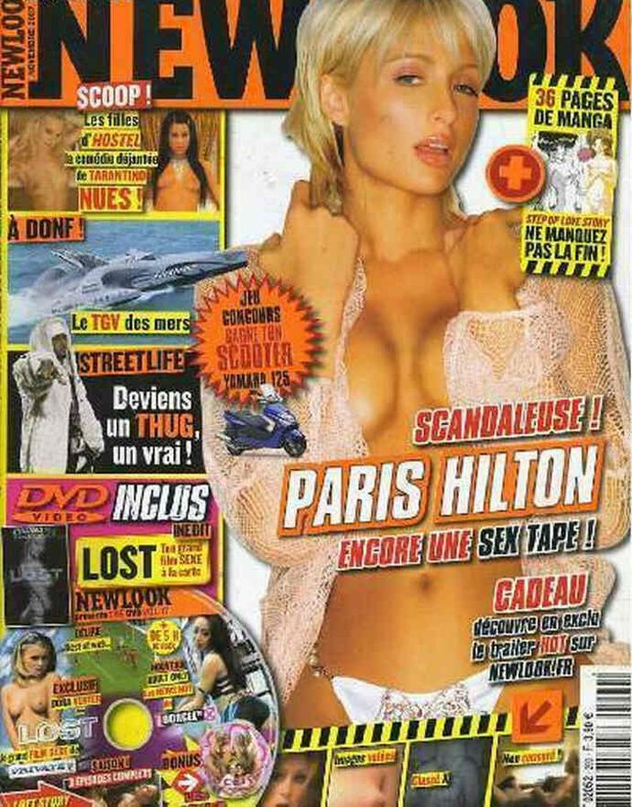 NEWLOOK magazine side cover Issue 290  November 2007