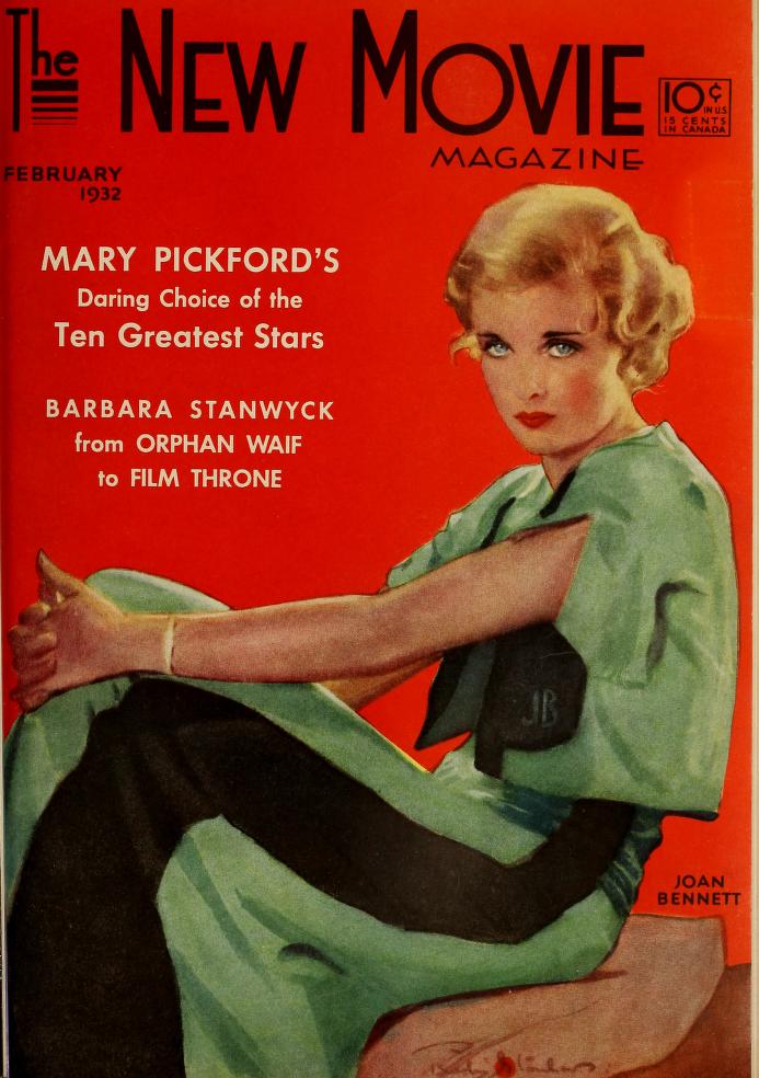 NEW MOVIE | THE magazine side cover Issue 27 February 1932