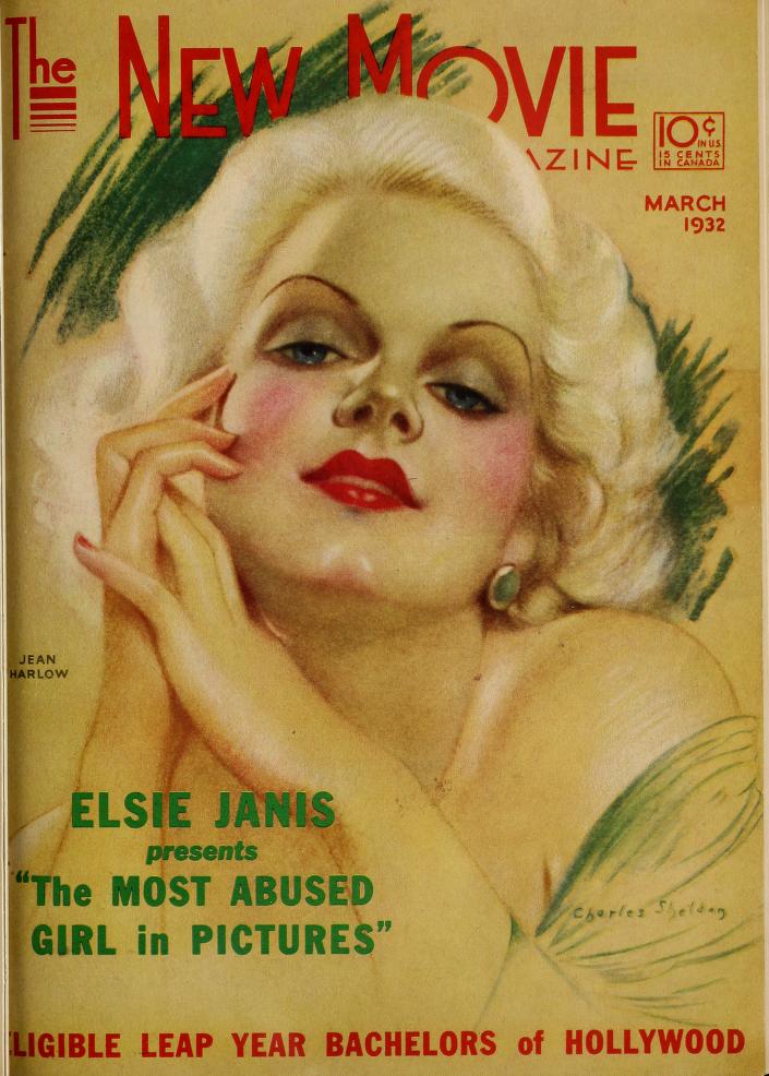 NEW MOVIE | THE magazine side cover Issue 28 March 1932