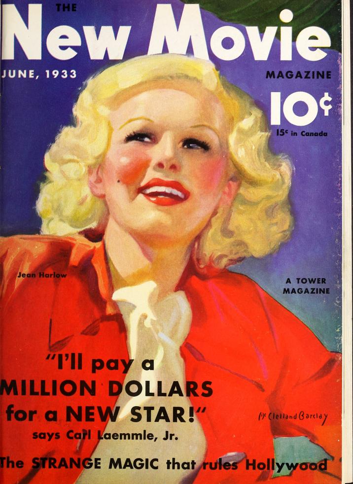 NEW MOVIE | THE magazine side cover Issue 43 June 1933
