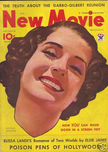 NEW MOVIE | THE magazine side cover Issue 49 December 1933
