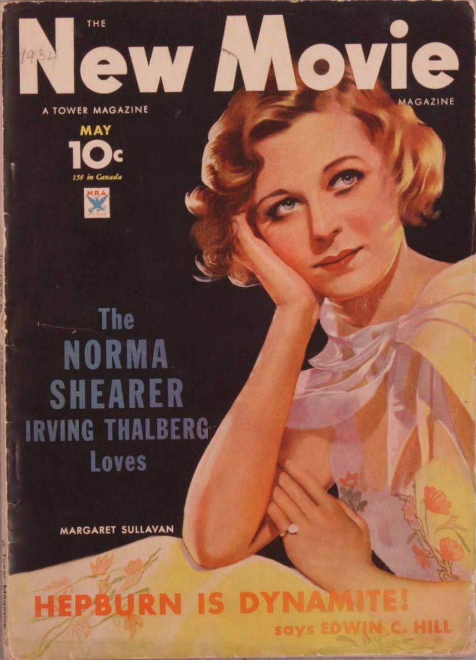 NEW MOVIE | THE magazine side cover Issue 54 May 1934