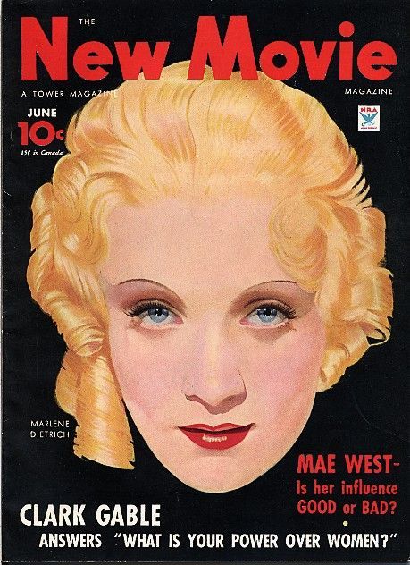 NEW MOVIE | THE magazine side cover Issue 55 June 1934