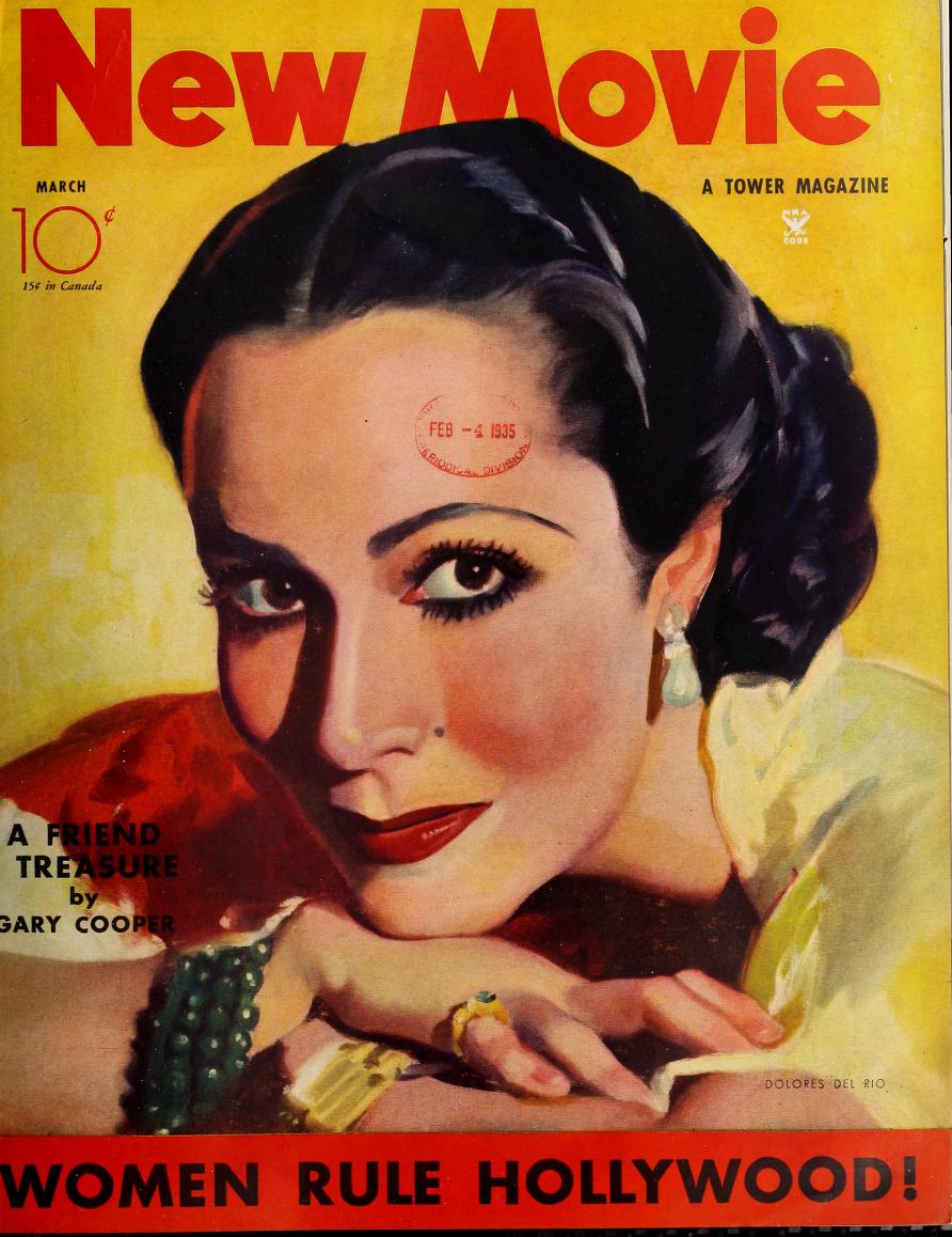 NEW MOVIE | THE magazine side cover Issue 64 March 1935