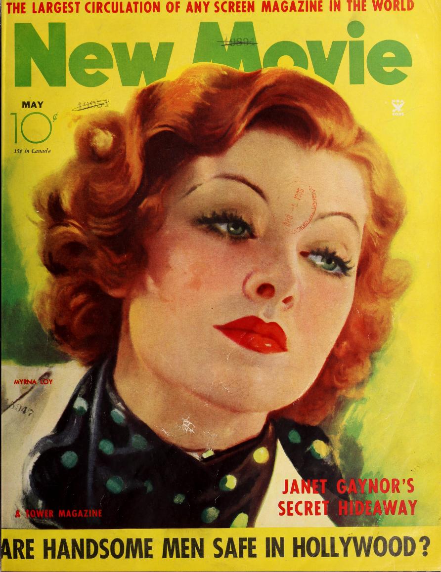 NEW MOVIE | THE magazine side cover Issue 66 May 1935
