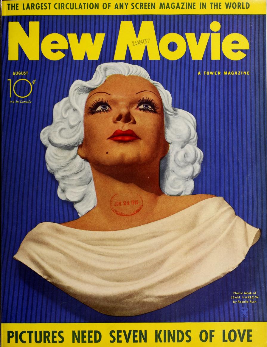 NEW MOVIE | THE magazine side cover Issue 69 August 1935