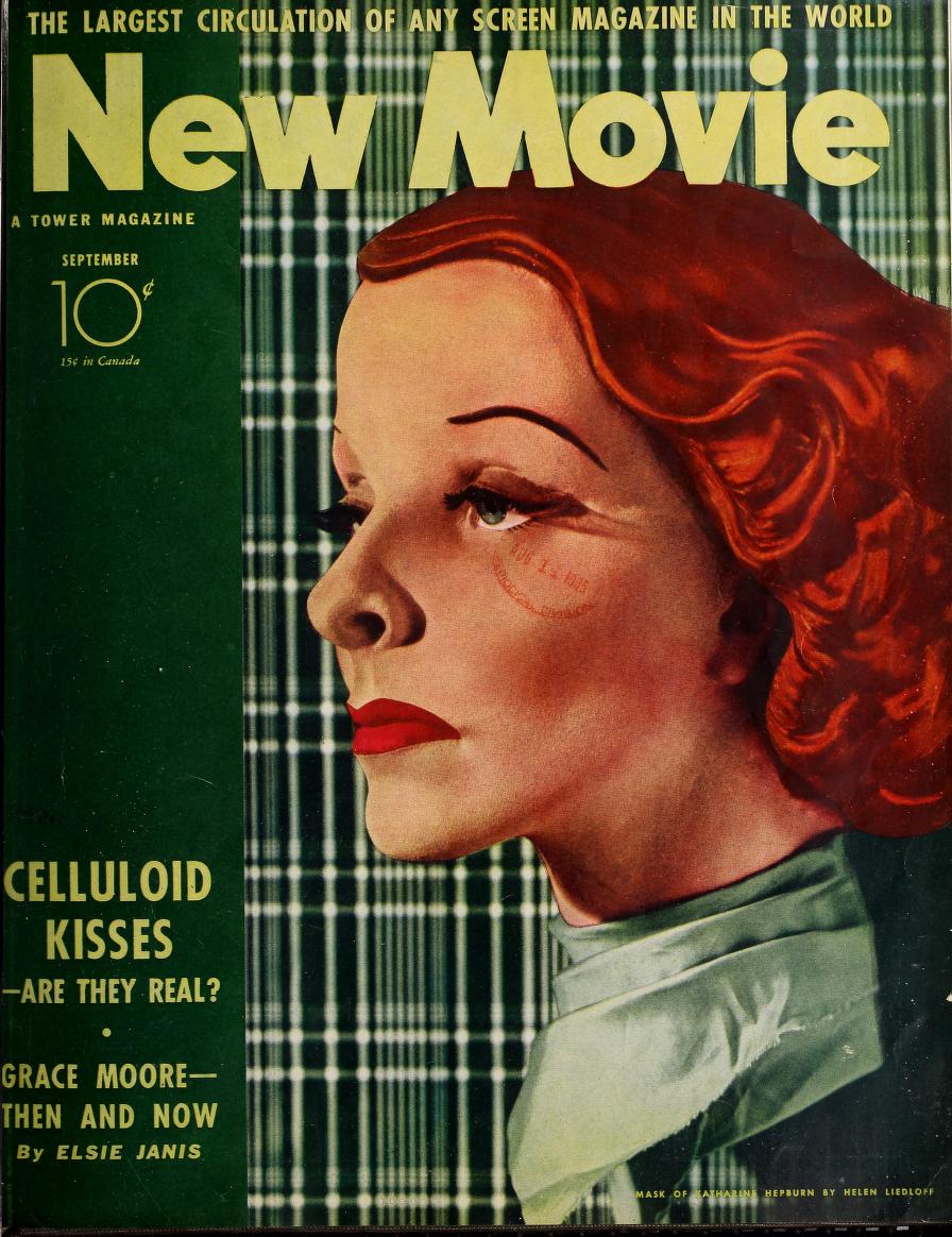 NEW MOVIE | THE magazine side cover Issue 70 September 1935