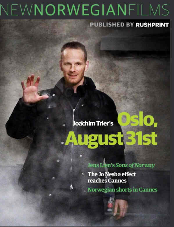 NEW NORWEGIAN FILMS magazine side cover Issue 2 May 2011
