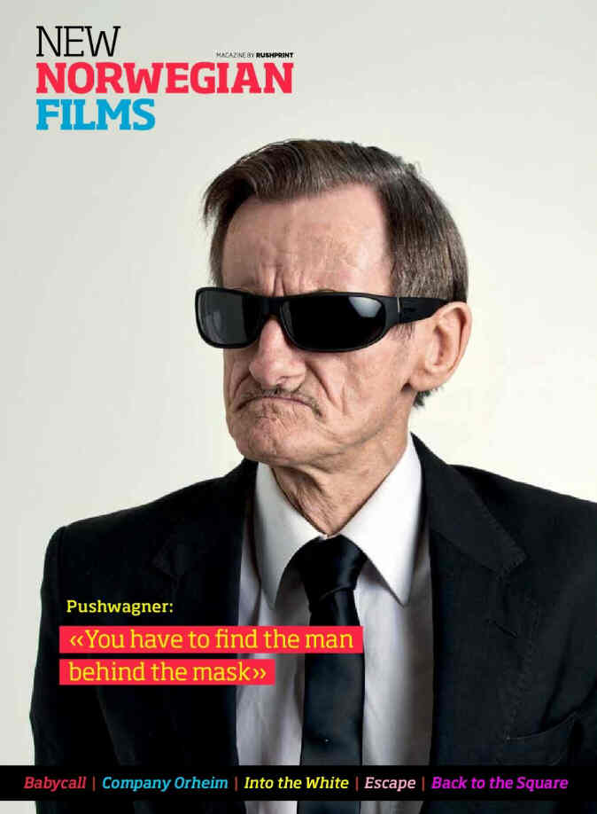 NEW NORWEGIAN FILMS magazine side cover  2012