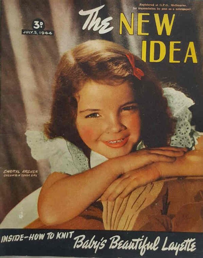 NEW IDEA magazine side cover 5 July 1944
