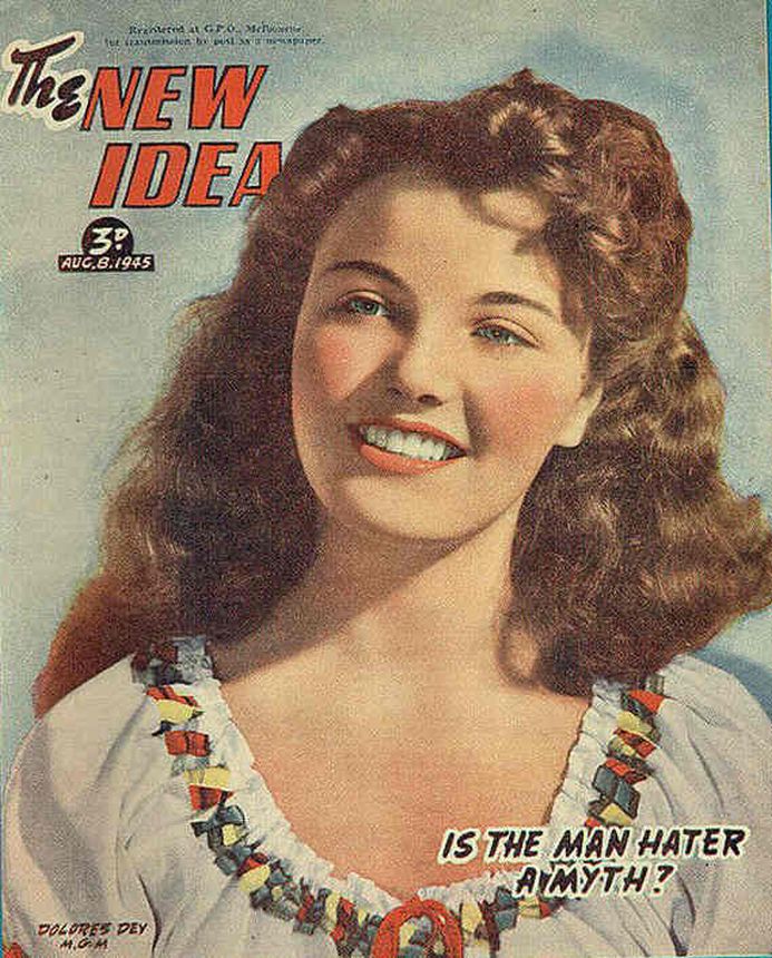 NEW IDEA magazine side cover 8 August 1945