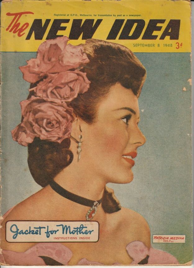 NEW IDEA magazine side cover 8 September 1948