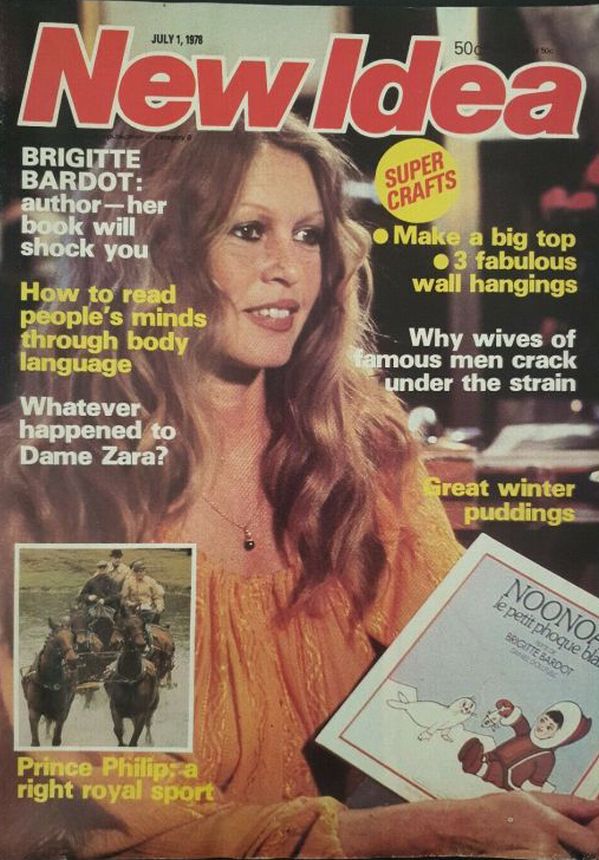 NEW IDEA magazine side cover 1 July 1978