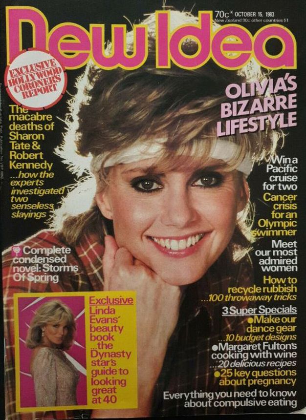 NEW IDEA magazine side cover 15 October 1983