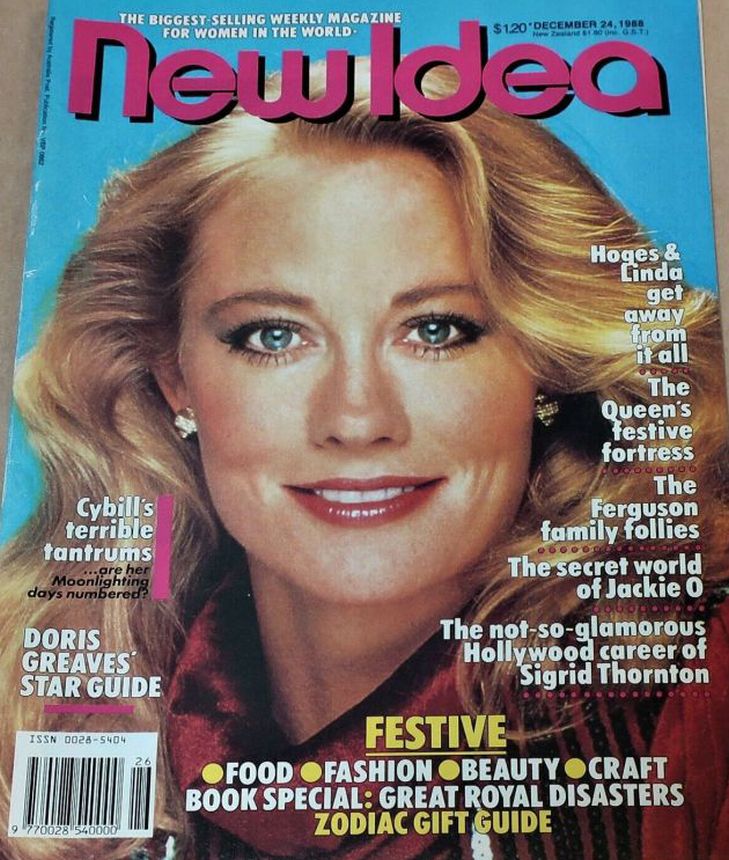 NEW IDEA magazine side cover 24 December 1988