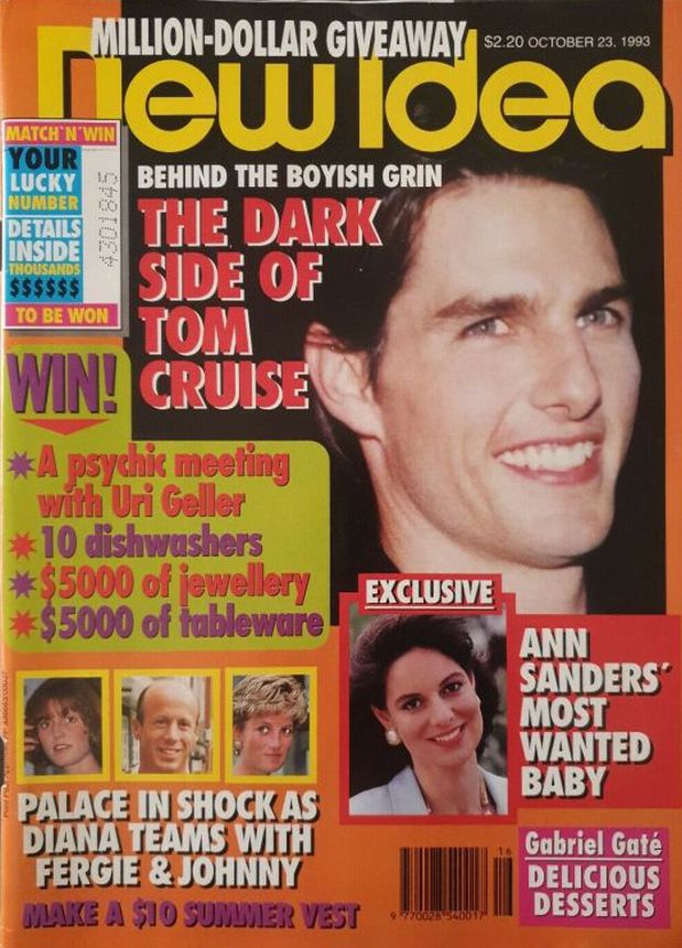 NEW IDEA magazine side cover 23 October 1993