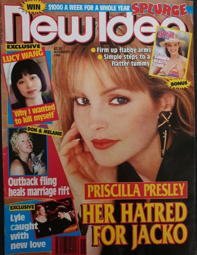 NEW IDEA magazine side cover 5 November 1994