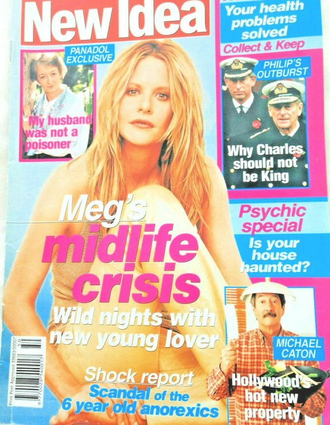 NEW IDEA magazine side cover 9 June 2001