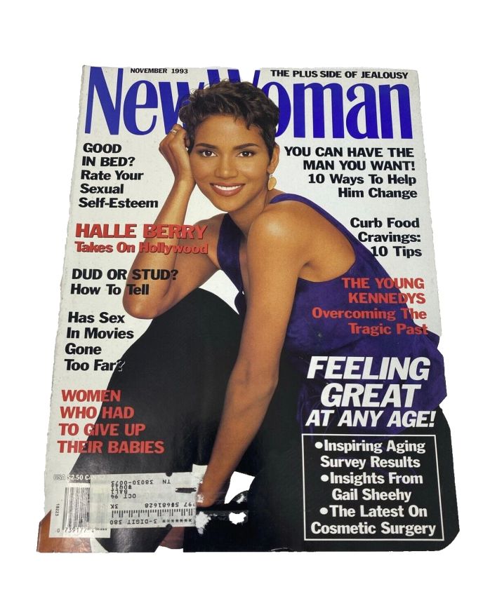 NEW WOMAN AUSTRALIA magazine side cover  November 1993