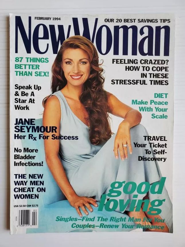 NEW WOMAN AUSTRALIA magazine side cover  February 1994