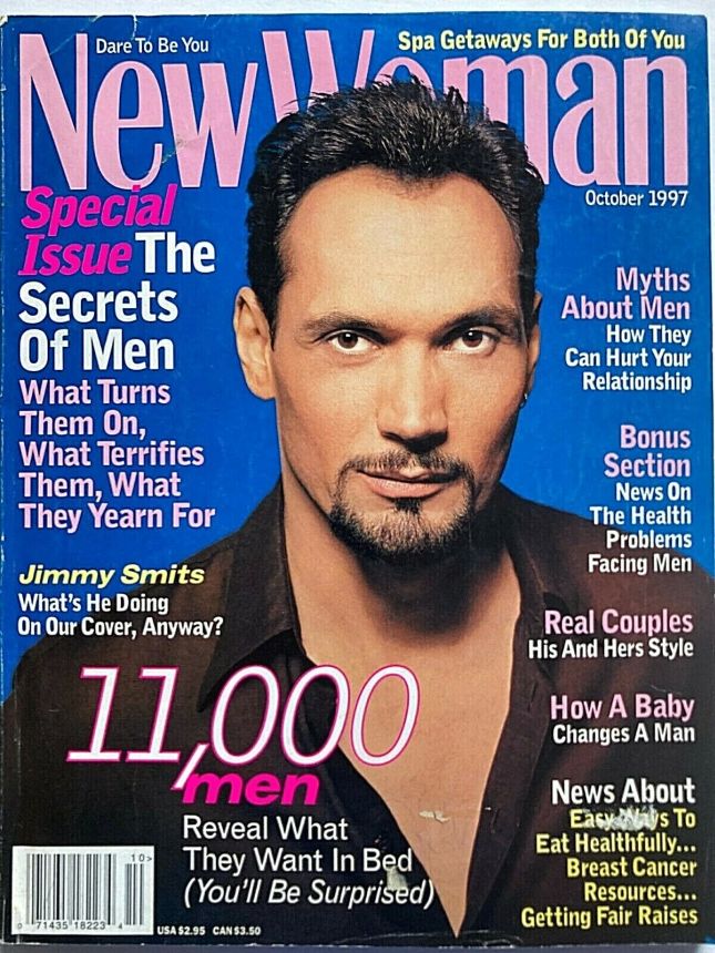 NEW WOMAN AUSTRALIA magazine side cover  October 1997