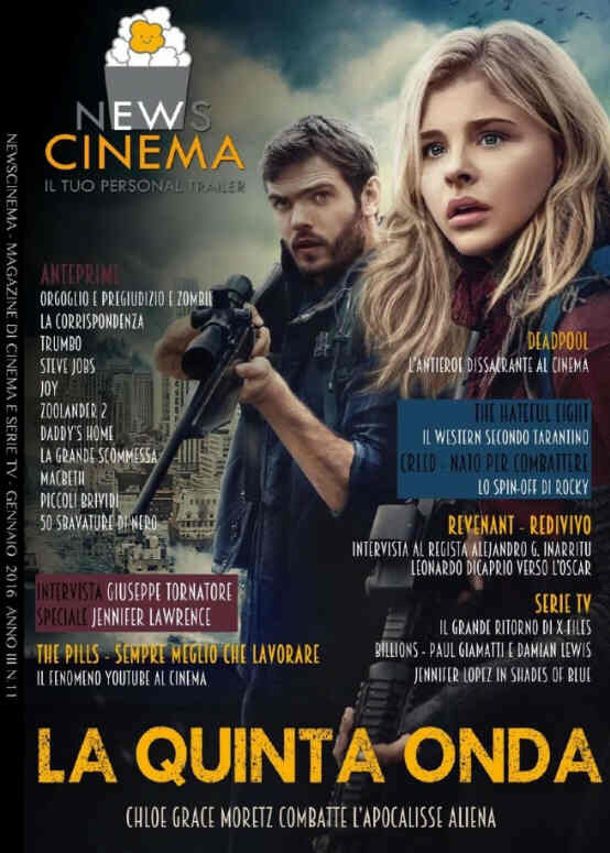 NEWS CINEMA magazine side cover January 2016