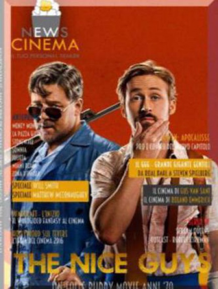 NEWS CINEMA magazine side cover May 2016