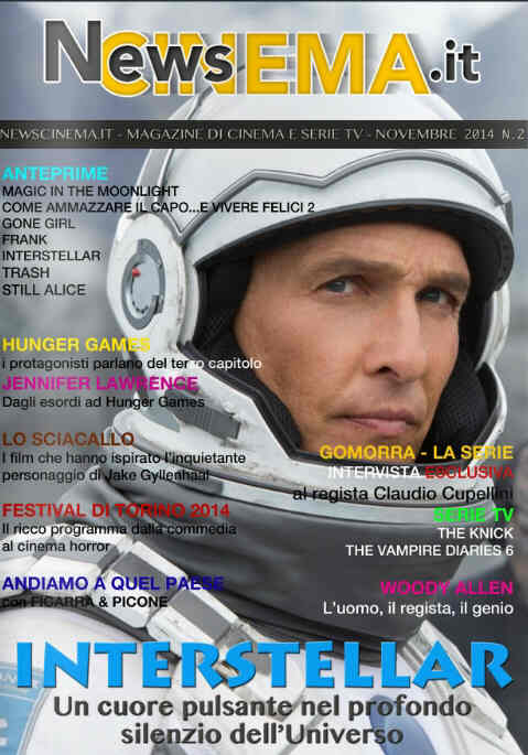 NEWS CINEMA magazine side cover Issue 2 November 2014