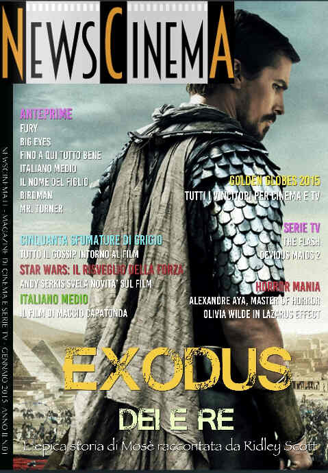 NEWS CINEMA magazine side cover Issue 4 January 2015