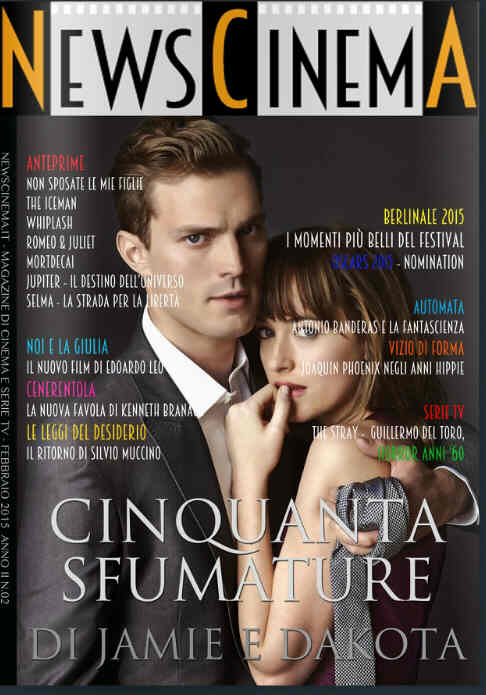 NEWS CINEMA magazine side cover February 2015