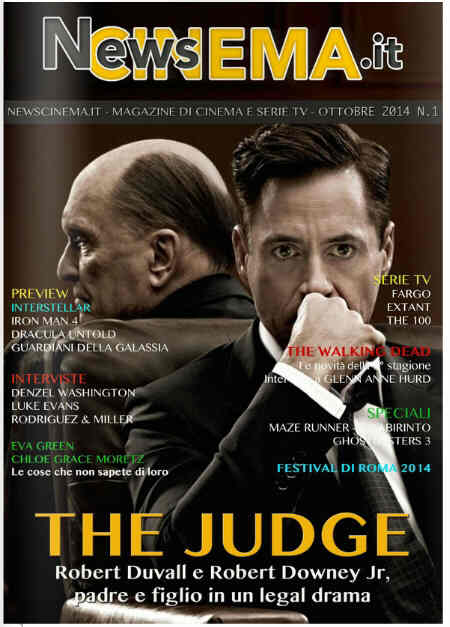 NEWS CINEMA magazine side cover Issue 1 October 2014
